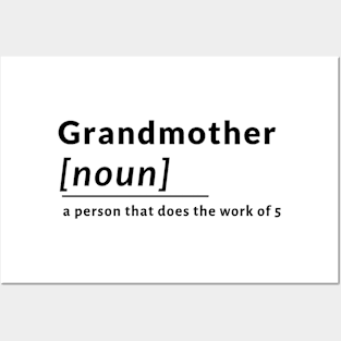 Definition Grandmother Noun Person Families Work Posters and Art